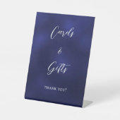 Signe De Table Carte cadeau marine (Recto)