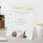 Signe De Table Carte de Baby shower et cadeaux pour la petite boî (In SItu)