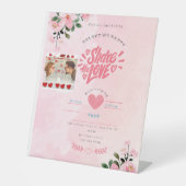 Signe De Table carte de jour de saint-valentin (Recto)