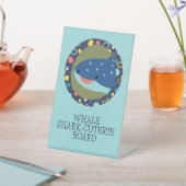 Signe De Table Carte de la charcuterie de requin-baleine (In SItu)