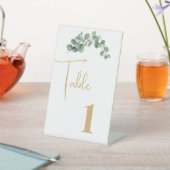 Signe De Table Carte de table de mariage (In SItu)