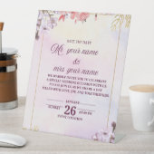 Signe De Table carte d'invitation de mariage (In SItu)