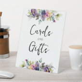 Signe De Table Carte et cadeaux Floral Aquarelle (In SItu)