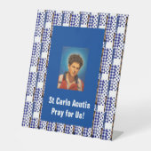 Signe De Table Carte St Carlo Acutis (Recto)