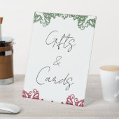 Signe De Table Cartes Cadeaux Fiesta de Mariage Rouge Vert (In SItu)