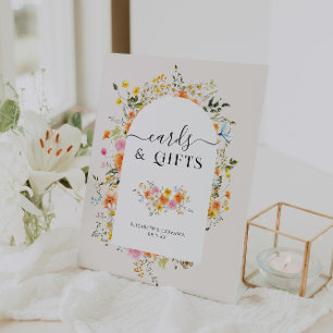 Signe De Table Cartes & Cadeaux Mariage Floral Boho
