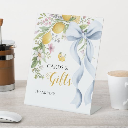 Signe De Table Cartes & Cadeaux Mariage Main Squeeze Lemon (In SItu)
