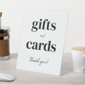 Signe De Table Cartes & Cadeaux Merci N'importe quel événement (In SItu)