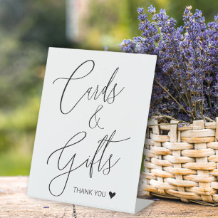 Signe De Table Cartes & Cadeaux Noir & Blanc Enterrement de Vie d