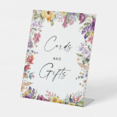 Signe De Table Cartes & Cadeaux Signer Jardin Fleurs Fête des mar (Recto)