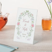 Signe De Table Cartes-cadres florales et cadeaux (In SItu)