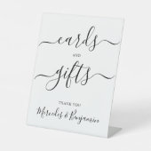 Signe De Table Cartes de mariage et cadeaux Calligraphie moderne (Recto)