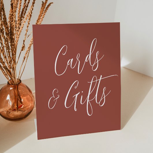 Signe De Table Cartes de mariage et cadeaux pour rouille de scrip