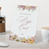 Signe De Table Cartes de recettes pour la douche de mariée "Tombe (In SItu)