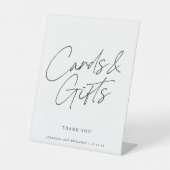 Signe De Table Cartes de script et Mariage de cadeaux de Calligra (Recto)