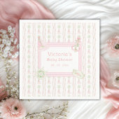 Signe De Table Cartes et Baby showers de cadeaux rose