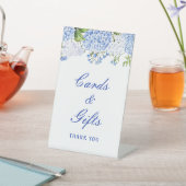 Signe De Table Cartes et Cadeaux Blue Hydrangea (In SItu)