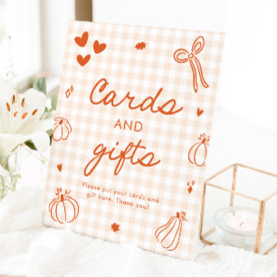 Signe De Table Cartes et Cadeaux Citrouille Un Petit Automne Oran