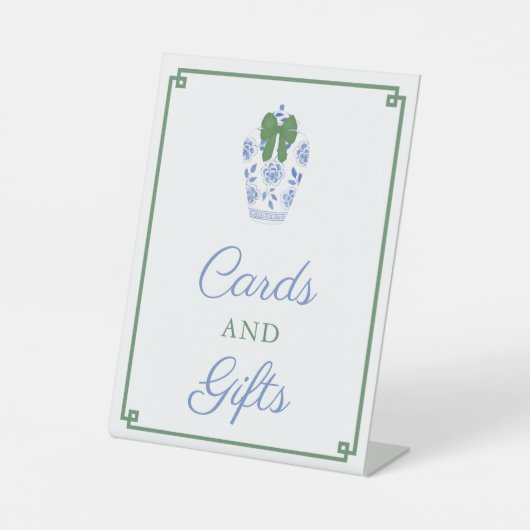 Signe De Table Cartes Et Cadeaux De Baby shower De Noël Chinoiser (Recto)