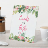 Signe De Table Cartes et cadeaux de Fête des mariées de Flamant r (In SItu)