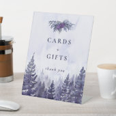 Signe De Table Cartes Et Cadeaux De Forêt De Pins D'Aquarelle Vio (In SItu)