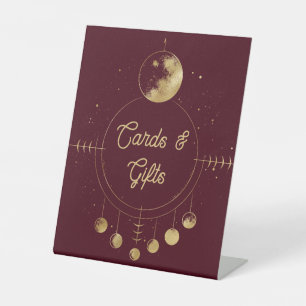 Signe De Table Cartes et Cadeaux de Mariage Lune Bourguignonne Cé