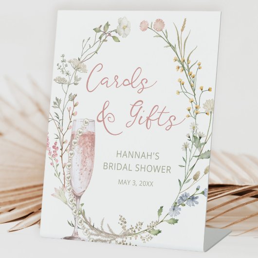 Signe De Table Cartes et Cadeaux de Réception de Mariage Perles e