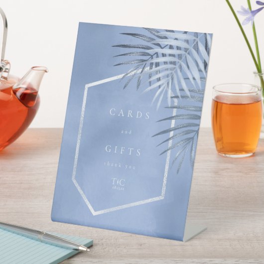 Signe De Table Cartes et cadeaux Feuille de palme luxuriante Wind (In SItu)