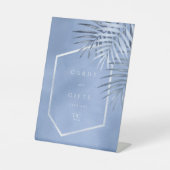 Signe De Table Cartes et cadeaux Feuille de palme luxuriante Wind (Recto)