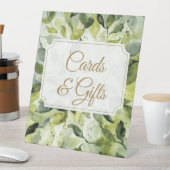 Signe De Table Cartes et cadeaux Feuille verts Botanique (In SItu)