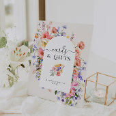 Signe De Table Cartes et cadeaux | Floral Boho Mariage