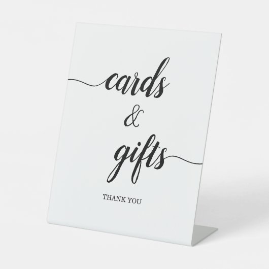 Signe De Table Cartes et cadeaux Mariage (Recto)