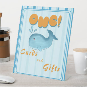 Signe De Table Cartes et cadeaux pour le 1er anniversaire de bébé