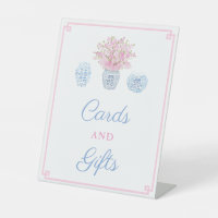 Cartes Et Cadeaux Wedding showers Rose Preppy