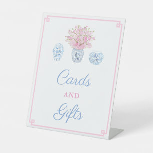 Signe De Table Cartes Et Cadeaux Wedding showers Rose Preppy