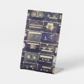 Signe De Table Cassette vintage des années 80 (Recto)