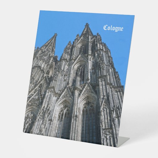 Signe De Table Cathédrale de Cologne Aimant Flexi Premium (Recto)