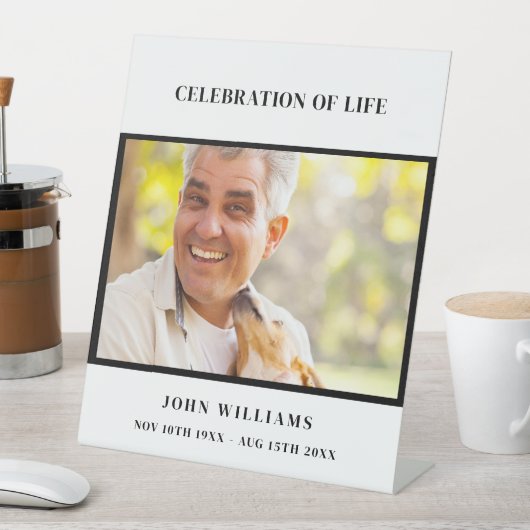 Signe De Table Célébration funéraire de la vie (In SItu)