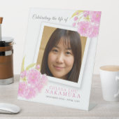 Signe De Table Célébration funéraire de la vie fleur cercueil pho (In SItu)