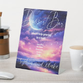 Signe De Table Céleste Mariage de la barre de desserts (In SItu)