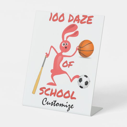 Signe De Table Cent Daze De L'École Thunder_Cove (Recto)