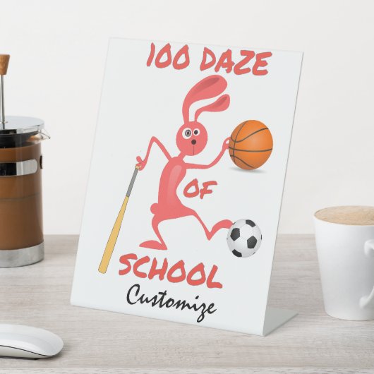 Signe De Table Cent Daze De L'École Thunder_Cove (In SItu)