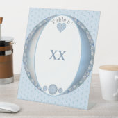 Signe De Table Céramique Lace Bleu clair (In SItu)