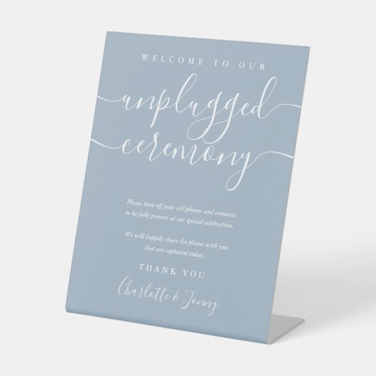 Signe De Table Cérémonie de débranchement du script de signature (Recto)