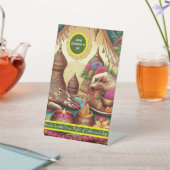 Signe De Table Cérémonie de henné invitations Tabletop (In SItu)