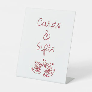 Signe De Table C'est Amore Cartes de douche nuptiale et cadeaux