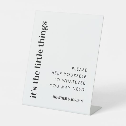 Signe De Table C'est La Petite Chose Panier Mariage (Recto)