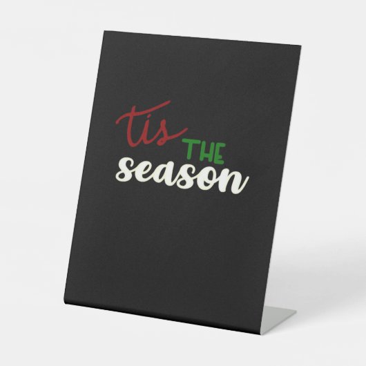 Signe De Table C'est la saison classique citation drôle (Recto)