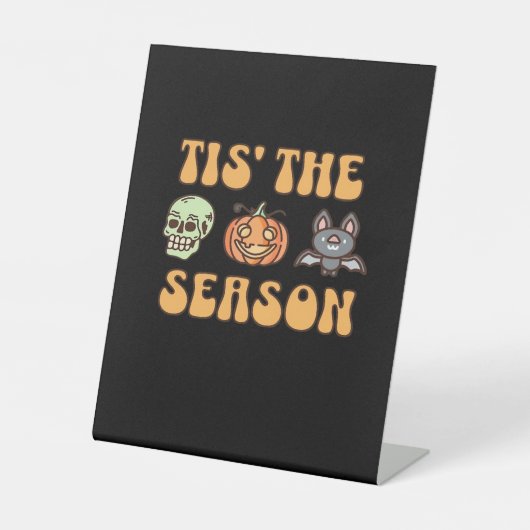 Signe De Table C'Est La Saison Halloween (Recto)