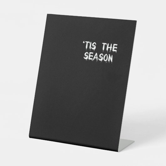 Signe De Table C'Est La Saison Halloween (Recto)